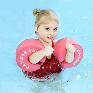 Mambobaby Non-Inflatable Float With Arm Wings For Kids 3~8 Years